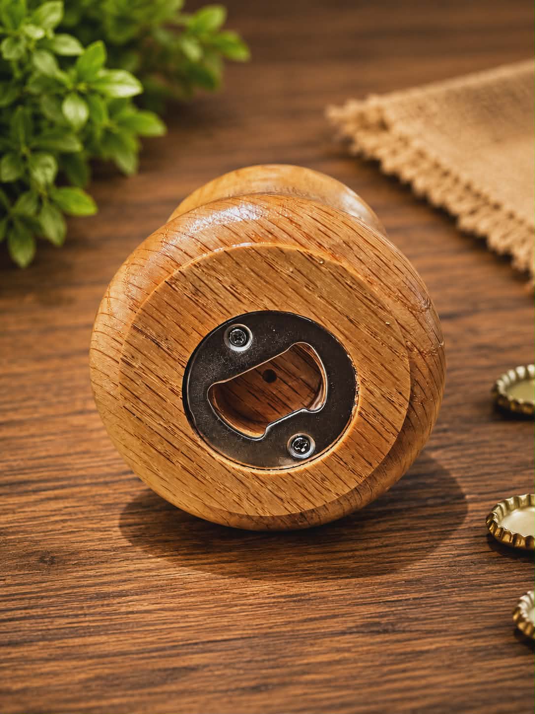 Wooden Charred Whiskey Glass