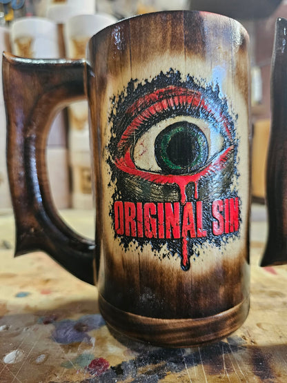 Custom handpainted tankard
