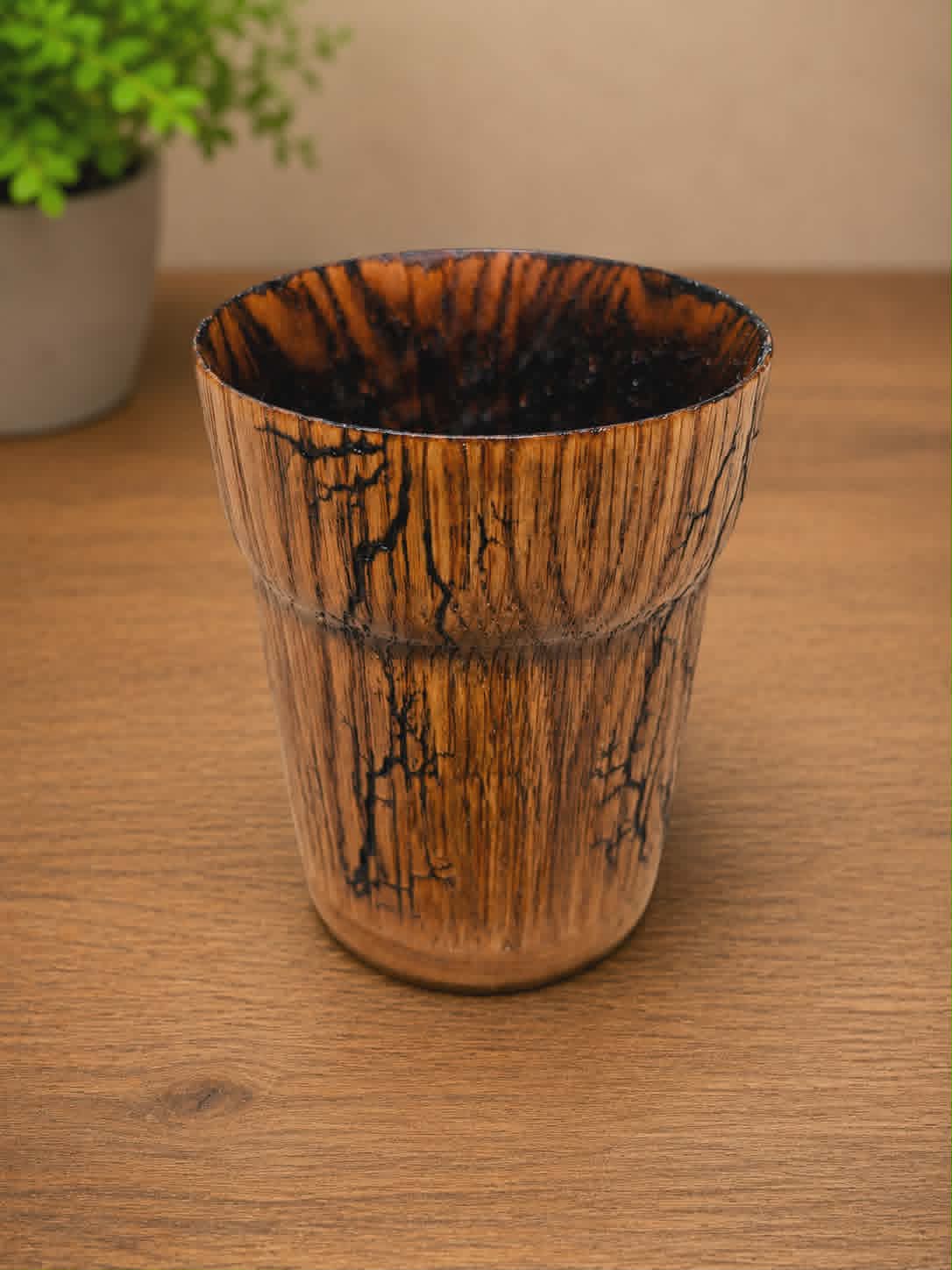 Wizard Red Oak Whiskey Glass