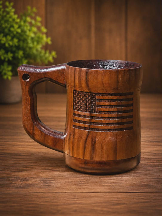 American Flag coffee mug