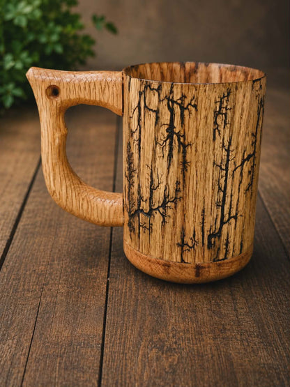 Wizard Coffee Mug Red Oak
