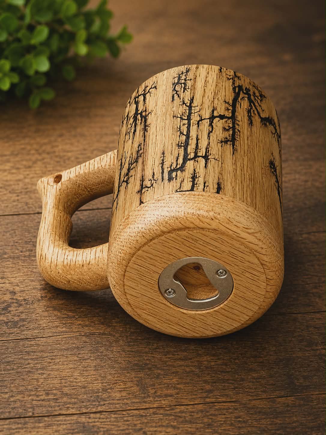 Wizard Coffee Mug Red Oak