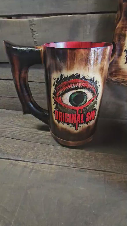 Custom handpainted tankard